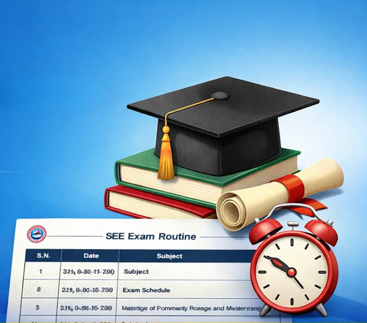 SEE Exam Routine 2082 Nepal